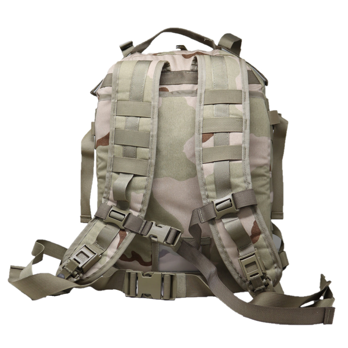 3 Color Desert Camo Molle Ii 3 Day Assault Pack Mcguire Army Navy 3378