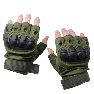 Half Finger Hard Knuckle Glove