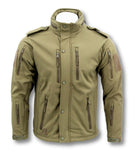 Tactical Soft Shell Jacket With Epaulettes