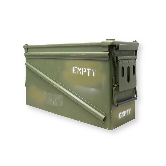 40mm PA-120 Ammo Can/Ammunition Box W/ Small Arms - Used