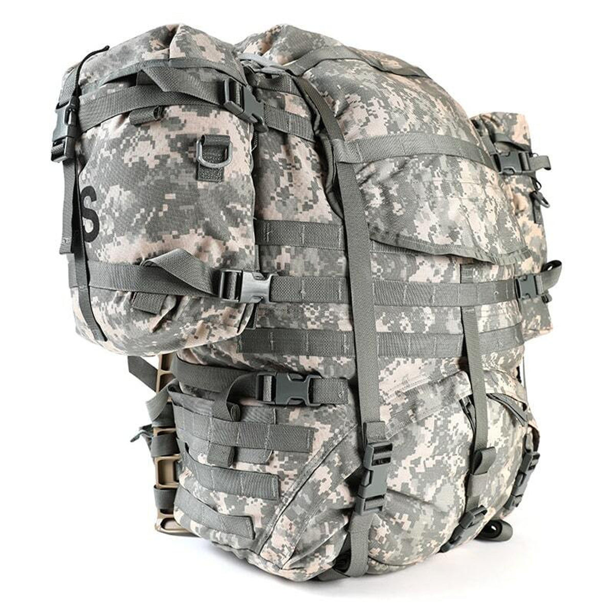 US GI Military ACU Molle II Large RuckSack with Frame, Kidney Pads and ...