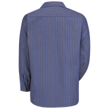 PolyCotton Stripe Work Shirt L/S