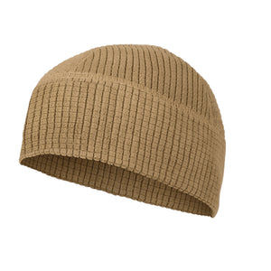 Grid Fleece Beanie Cap