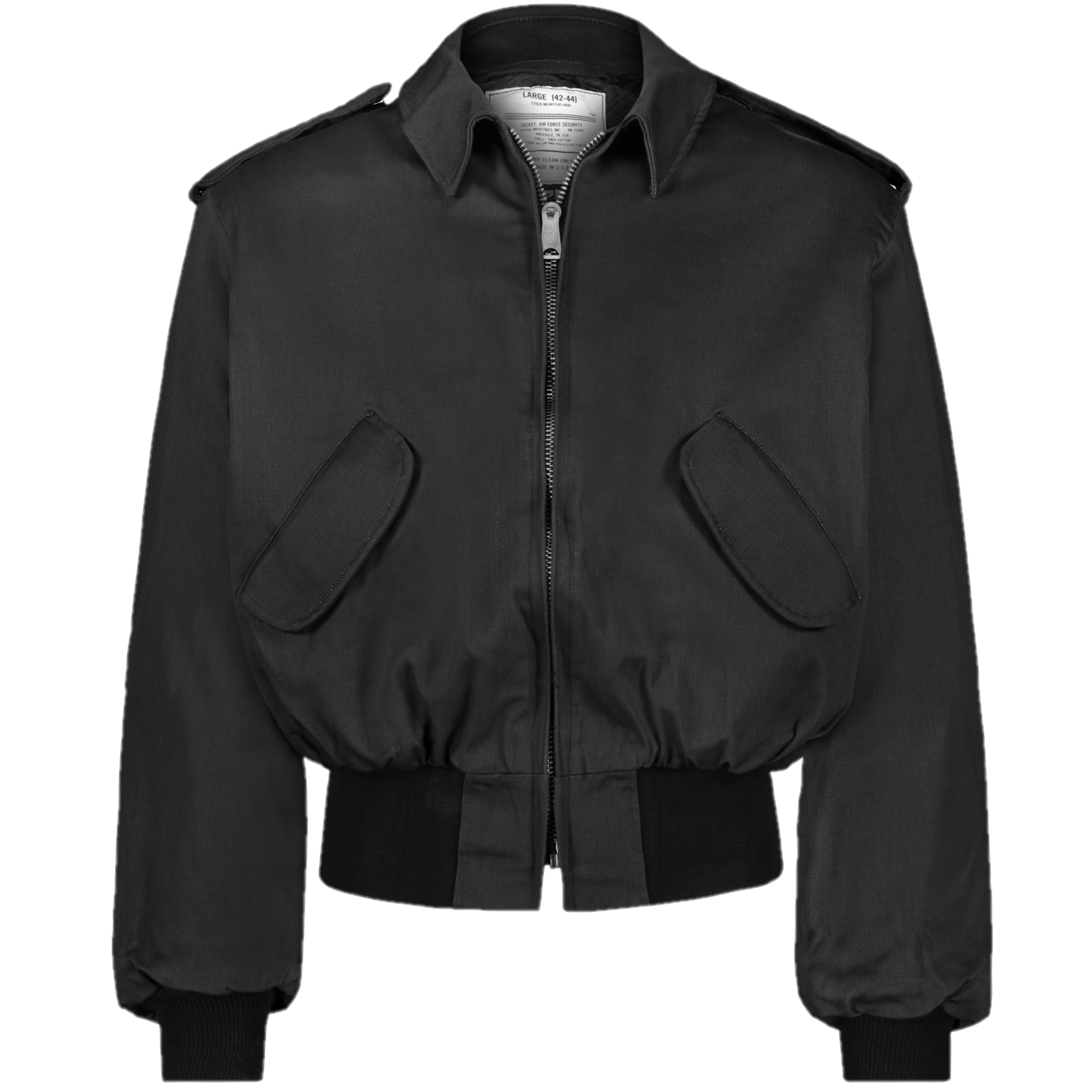 Pilot jacket with epaulettes hotsell