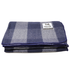 Bunkhouse Plaid Wool Camping Blanket