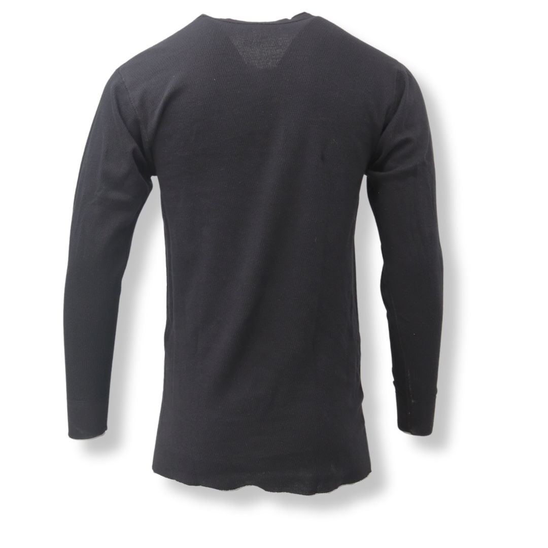 Midweight Henley Cotton Thermal Top – McGuire Army Navy