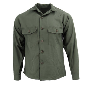 Long Sleeve Cotton Sateen Fatigue Shirt – McGuire Army Navy