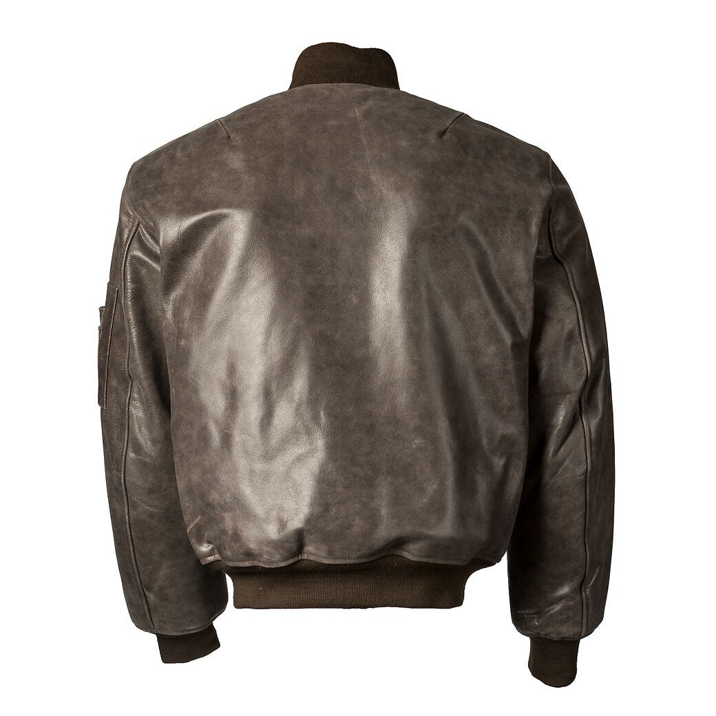 Leather MA-1 Flight Jacket