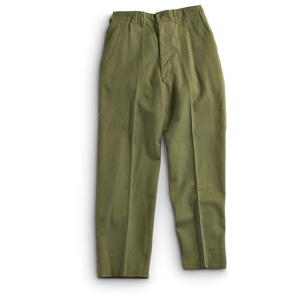 Vintage G.I. Wool OD M-1951 deals Field Pants Size: Medium - Regular